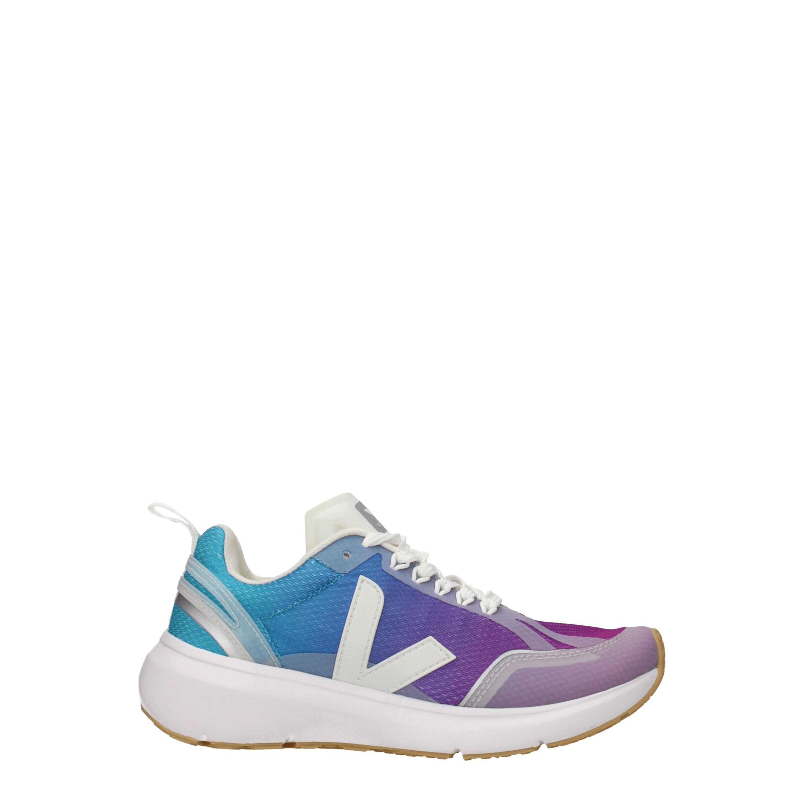 Спортивные кроссовки из разноцветной ткани Veja, мультиколор