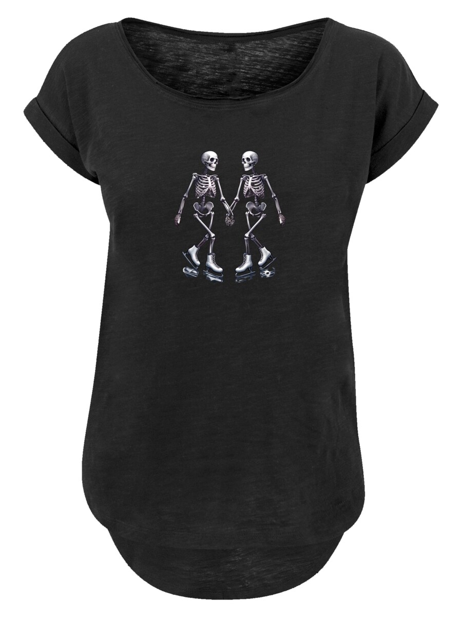 

Рубашка F4NT4STIC Skeleton Couple Ice Skating Valentines Day Gift, черный
