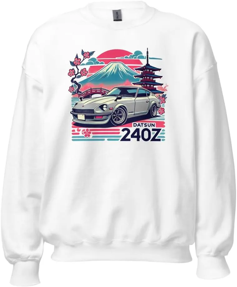 

Свитшот с ретро японским Datsun 240z для фанатов винтажной JDM культуры JG Infinite