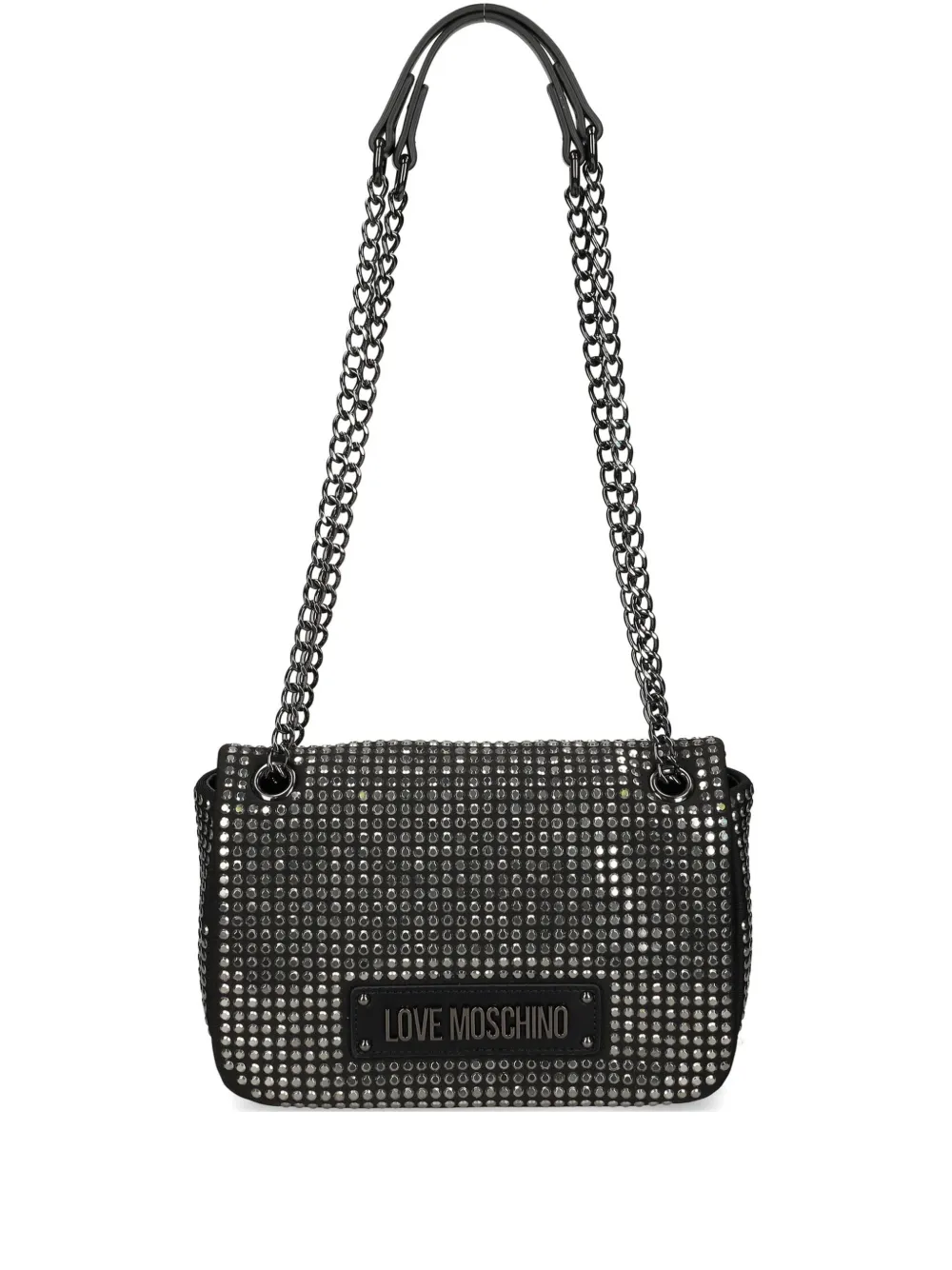 

Сумка на плечо Sparkling Love Moschino, черный
