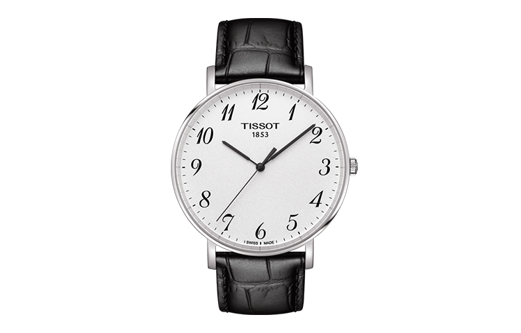 

Мужские часы из коллекции Meishi Tissot, серебро dial черный strap