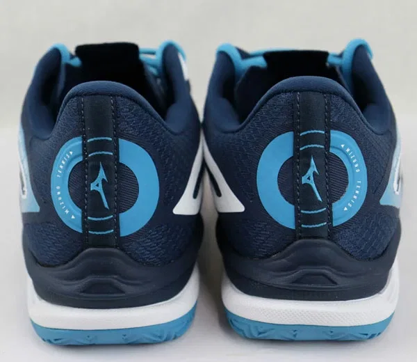 Теннисные кроссовки «Wave Exceed Tour 6 OC» от Mizuno, 14 White X Navy X Turquoise — фото 4