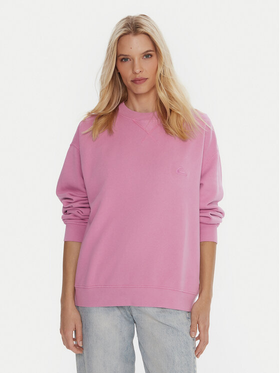 

Свитшот standard fit Essential Crew EQWFT03190 Quiksilver, фиолетовый