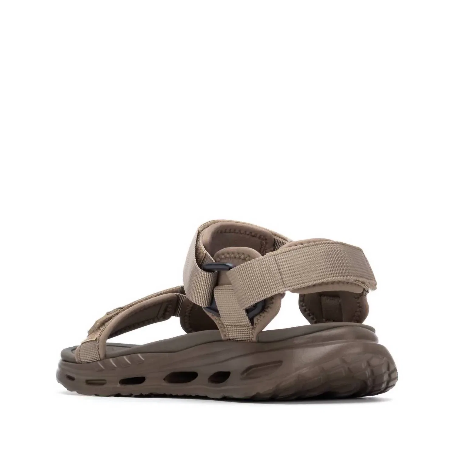 Xti Мужские эргономичные сандалии Airsole с Т-образным ремешком, бежевого цвета — фото 2