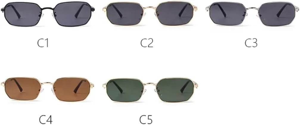 

Солнцезащитные очки с защитой UV400 | Металлические петли, градиентная расцветка | Для женщин и мужчин, для занятий спортом на открытом воздухе и вождения DSVIGF, 05