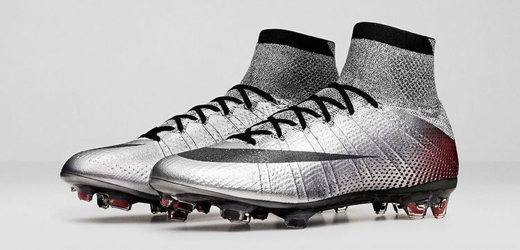 Кроссовки Nike Mercurial Superfly CR7 'Quinhentos', серебряный — фото 3