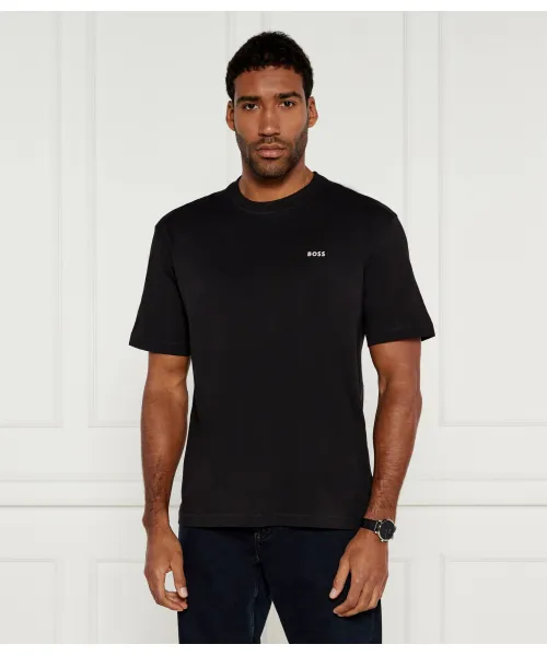 

Футболка «Галактика» Loose fit Boss Orange, черный