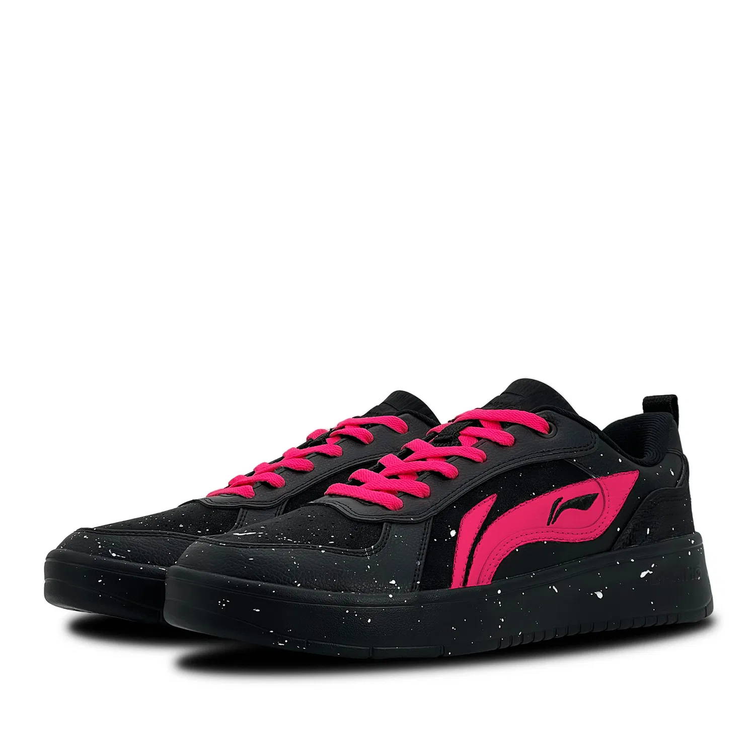Кроссовки скейтбордические Li-Ning Black Red — фото 4