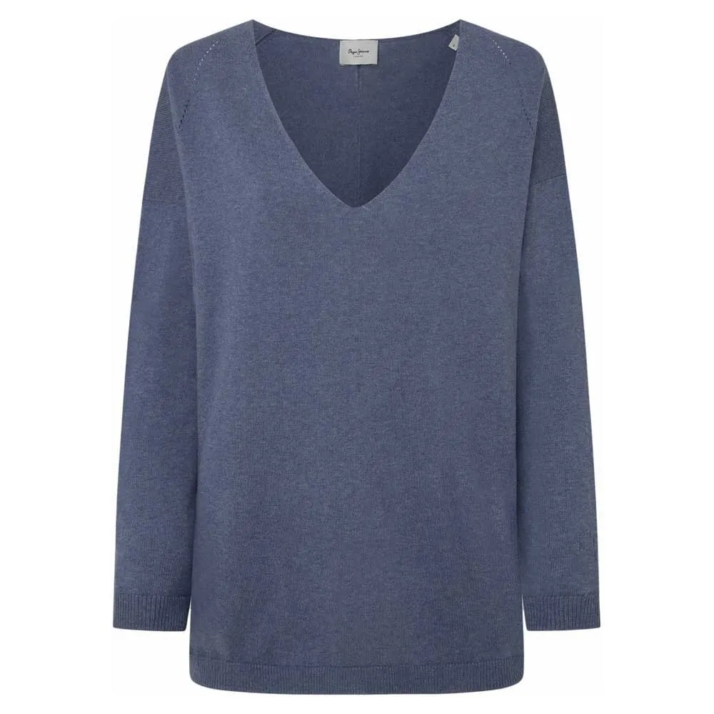 

Свитер Pepe Jeans PL702220 Isela v neck, синий