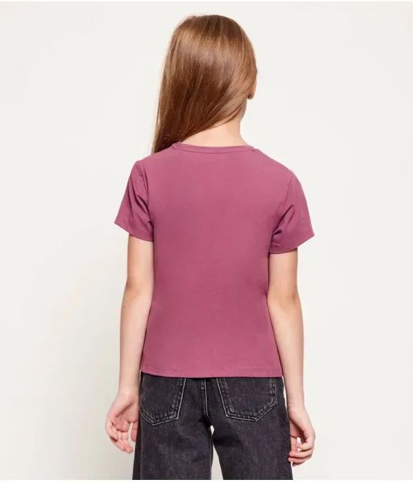 Футболка regular fit Guess, фиолетовый — фото 3