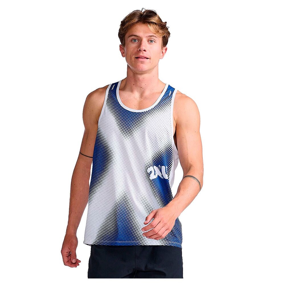 

Футболка 2XU Light Speed Singlet, синий