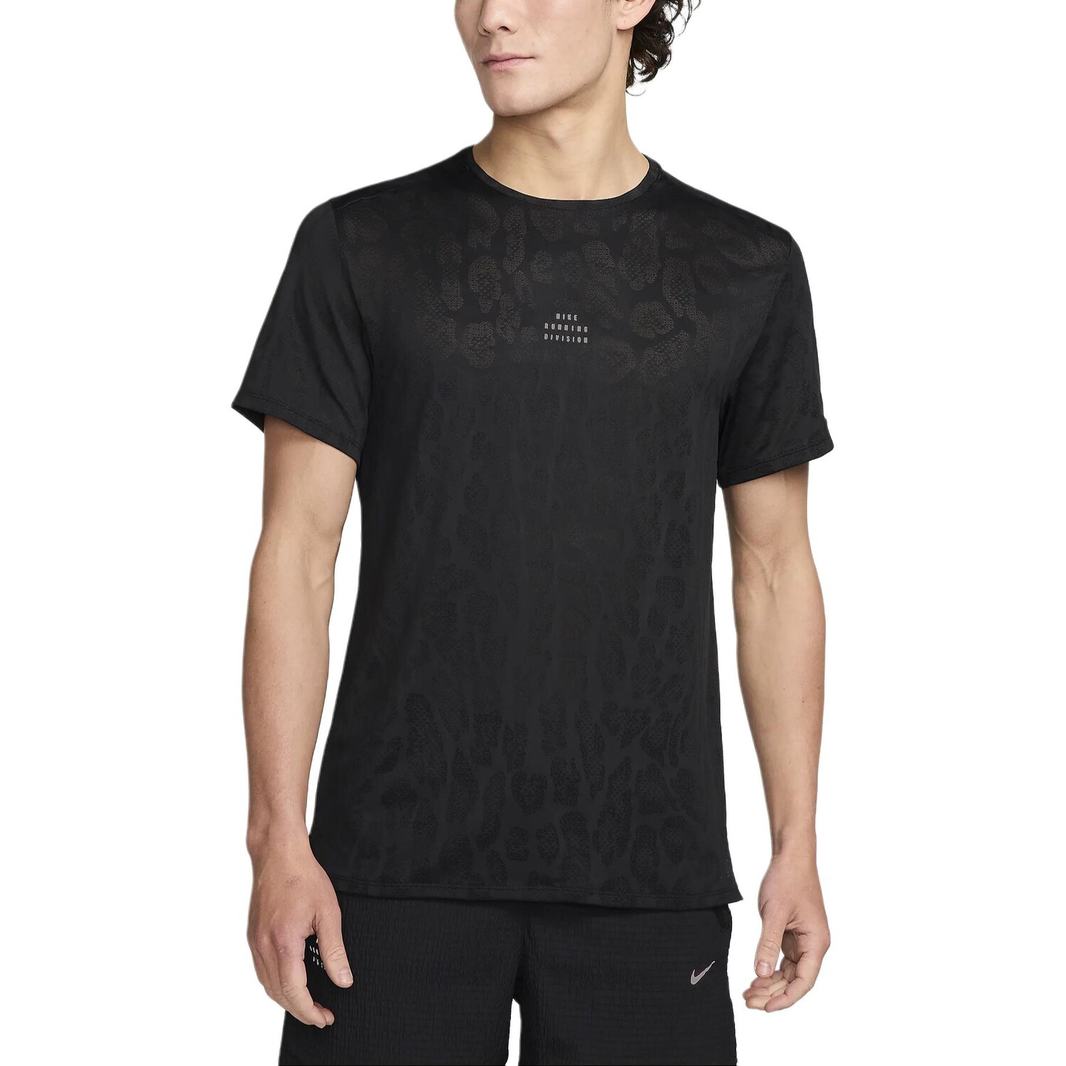 

Футболка Dri-Fit Rise 365 мужская черная Nike, черный
