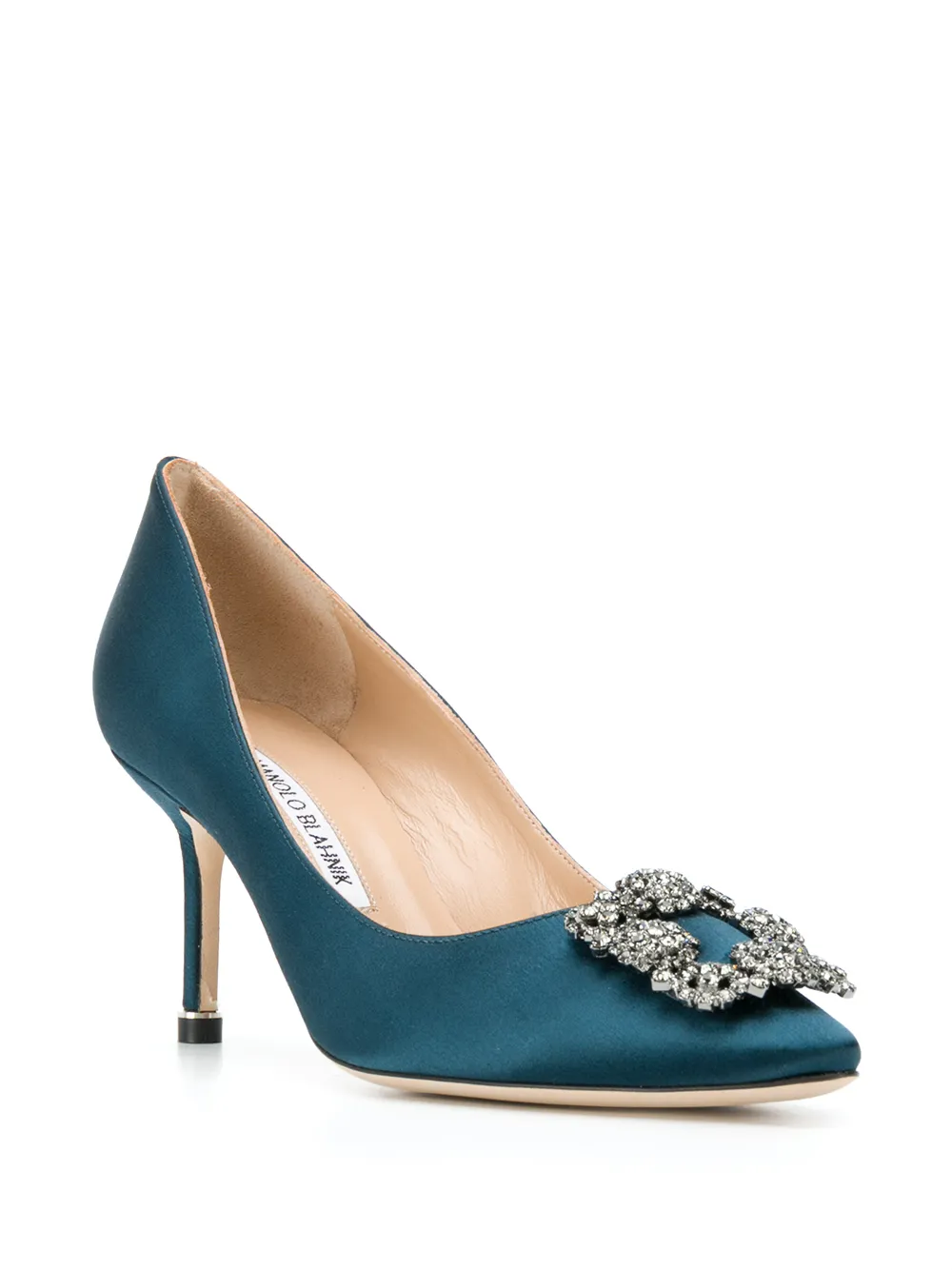 Туфли-лодочки Hangisi Manolo Blahnik, синий — фото 2