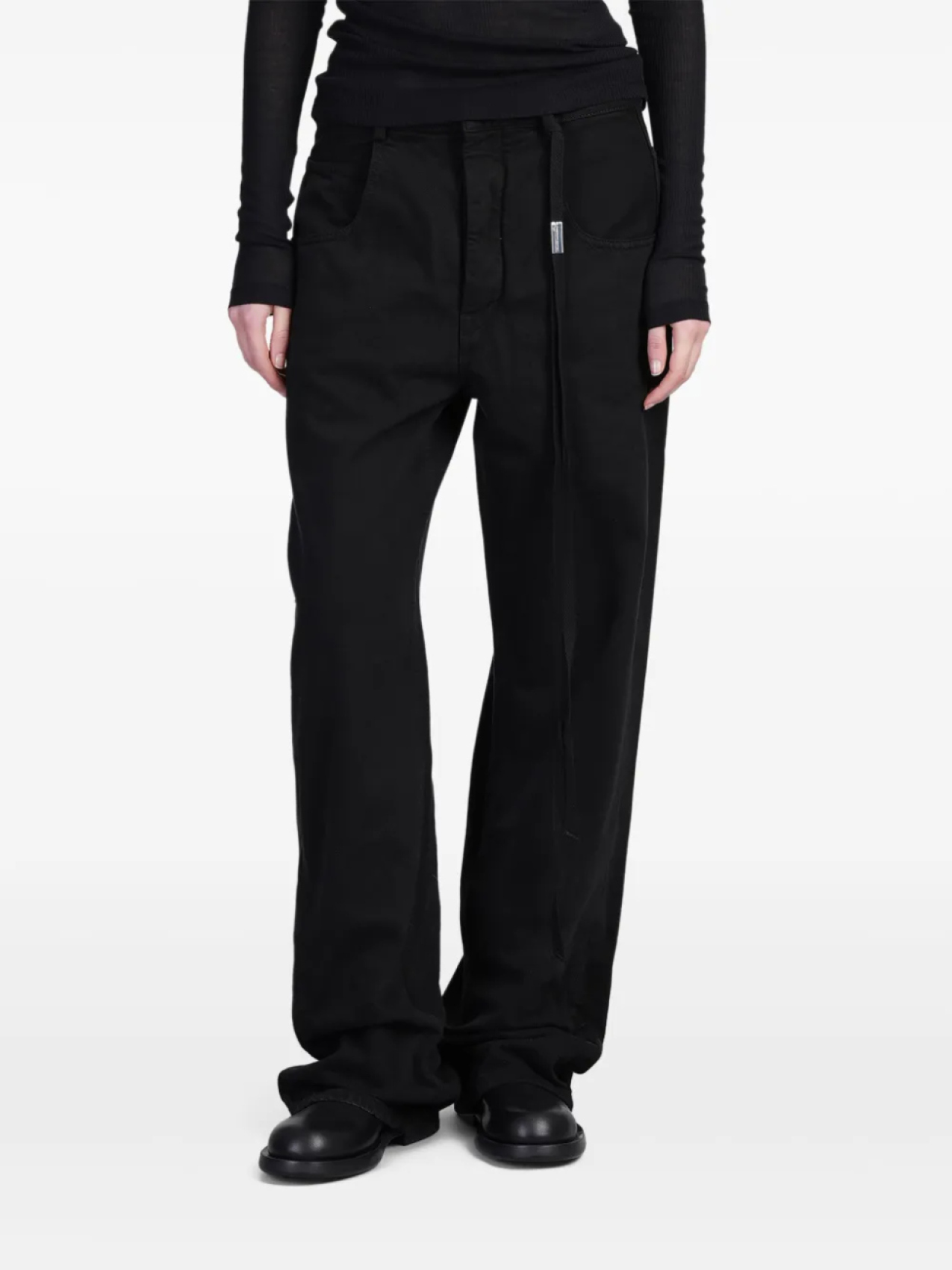 

Джинсы Ann Demeulemeester из хлопка, черный