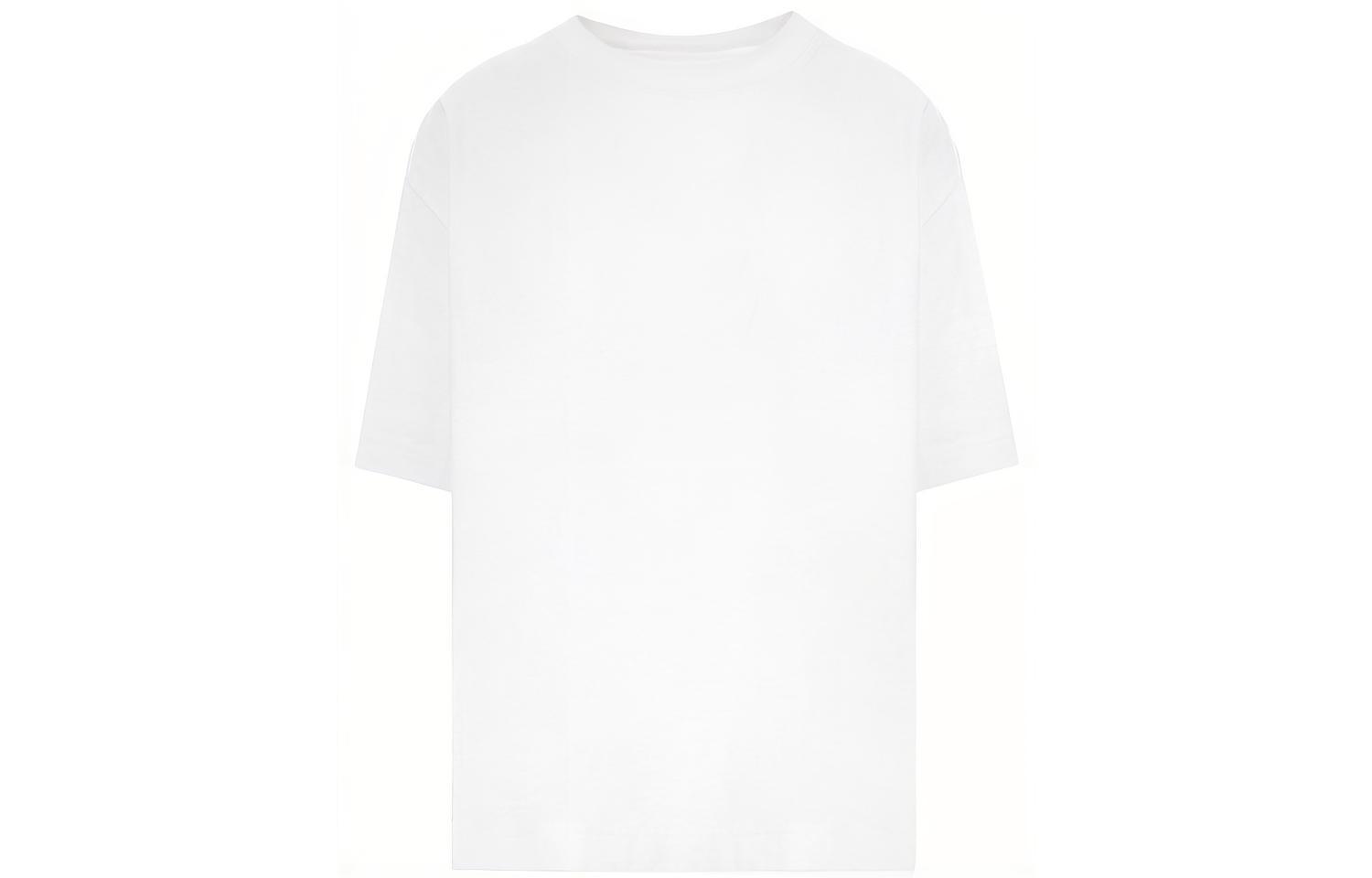 

Футболка с круглым вырезом Acne Studios, белая