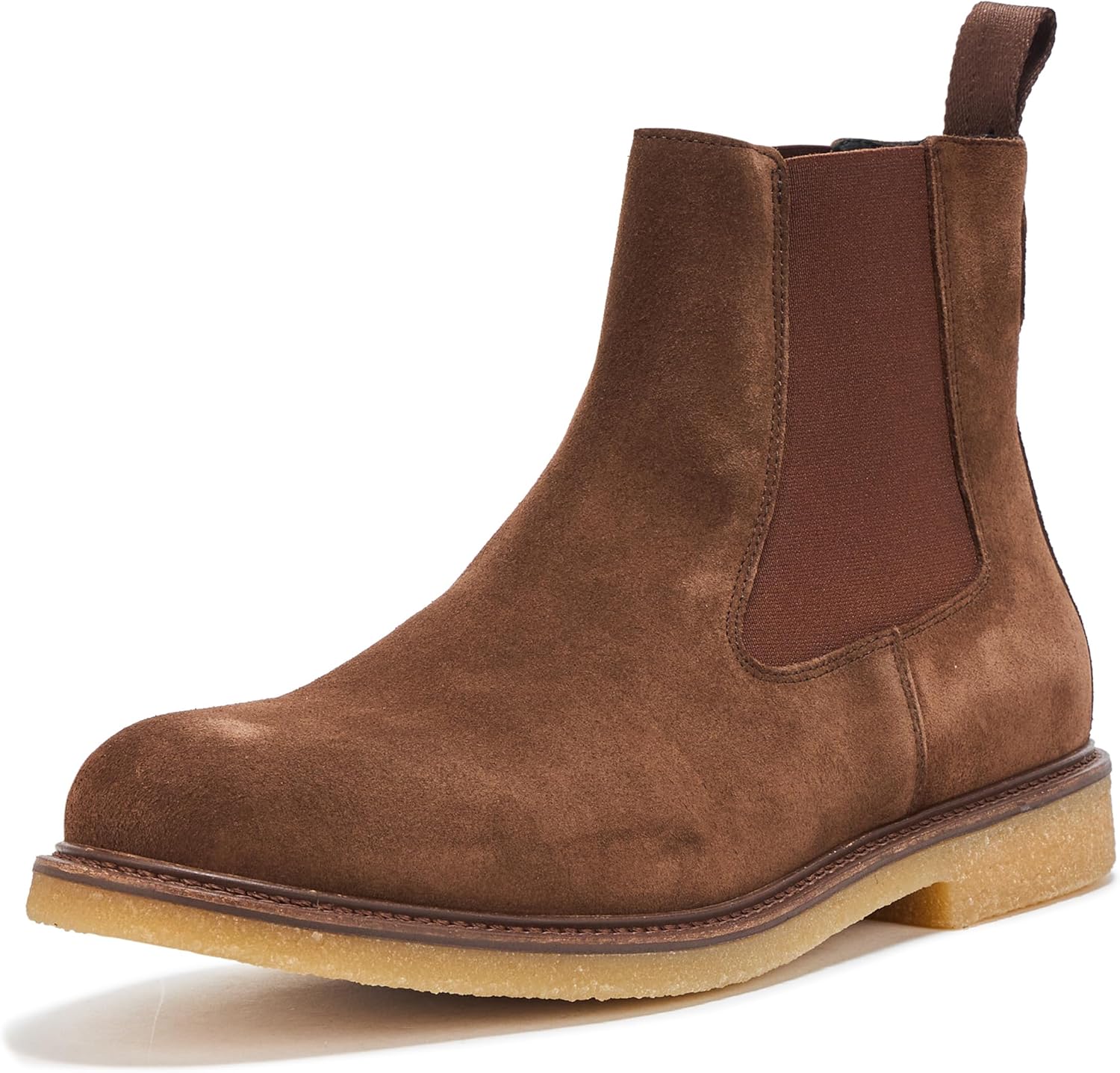 

Мужские ботинки Chelsea BOSS Kobe из замши, Chestnut