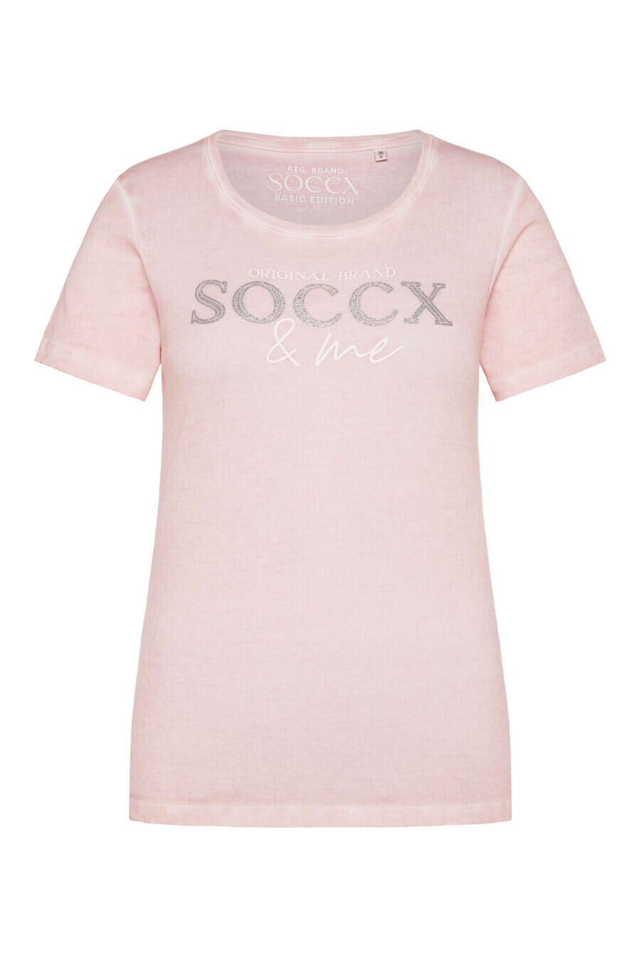 

Футболка Soccx Shirt, розовый