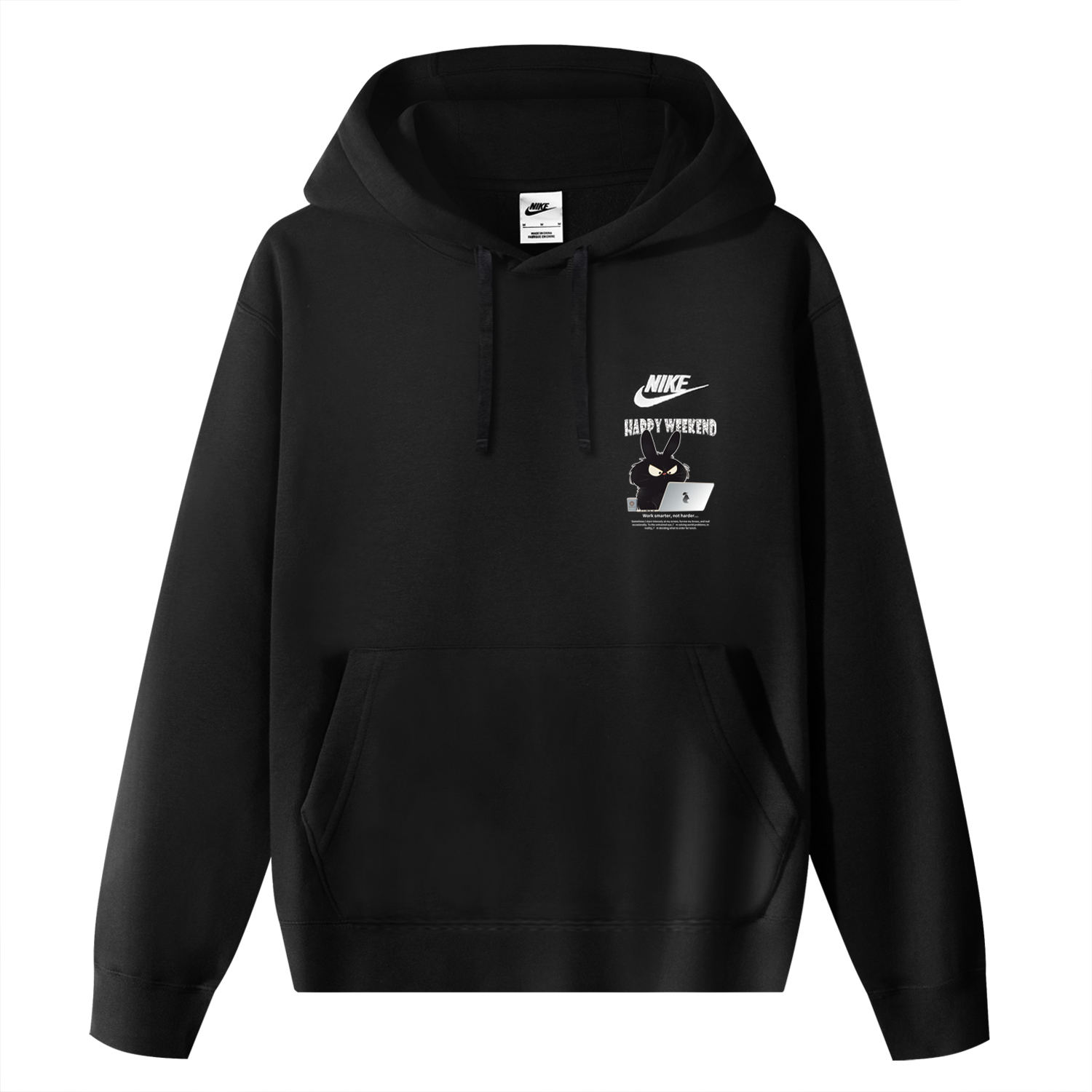 

Nike Спортивный клубный свитшот Unisex Black, Черный, Nike Спортивный клубный свитшот Unisex Black