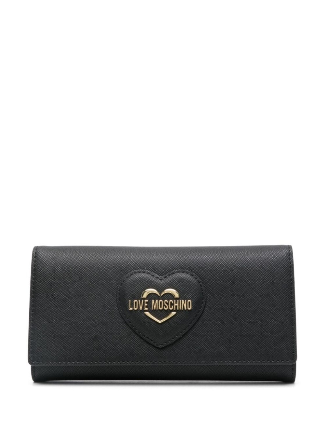 

Кошелек с логотипом Love Moschino, черный