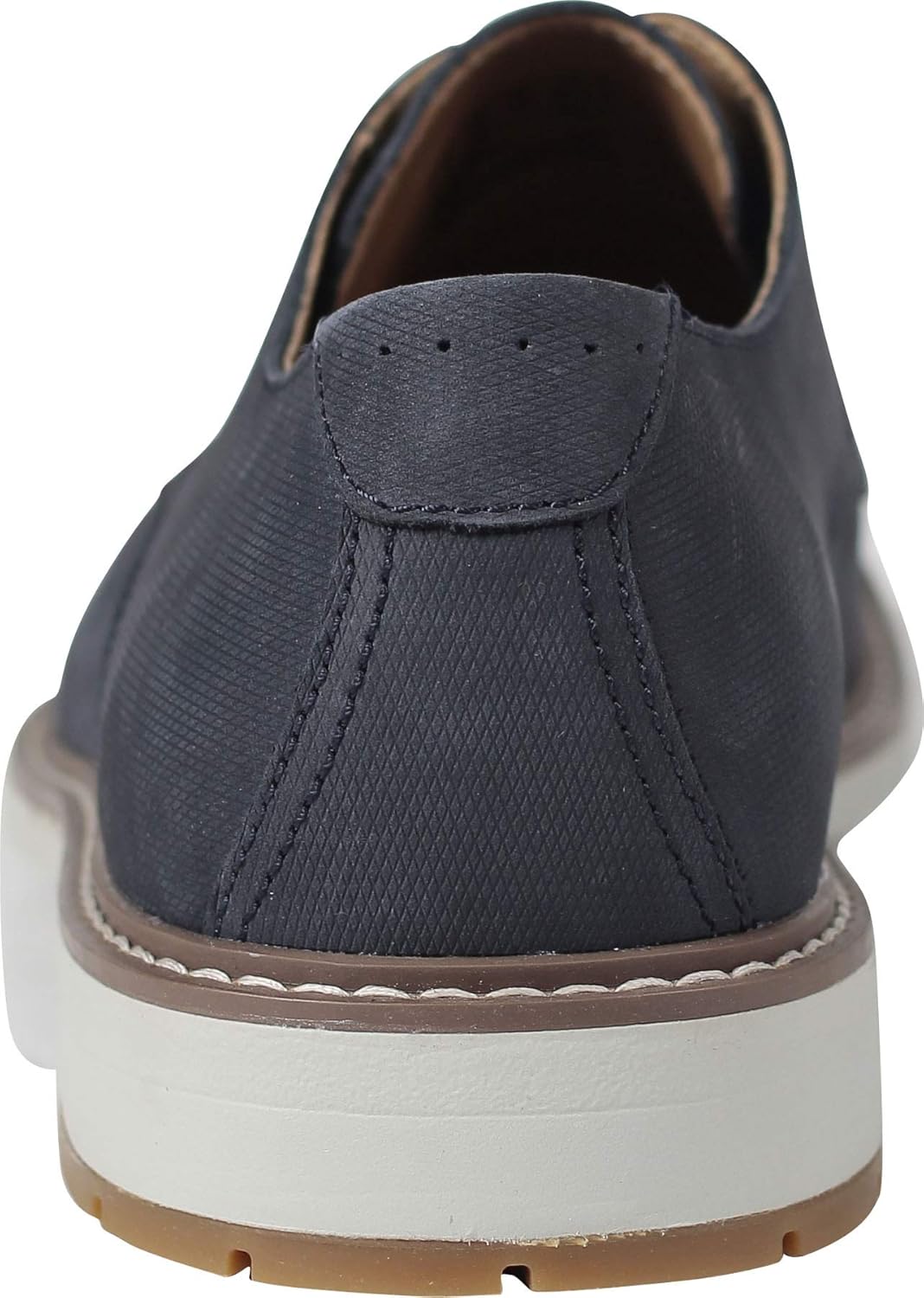 Мужские кроссовки Clarks Derby на шнуровке, Navy Nubuck — фото 3
