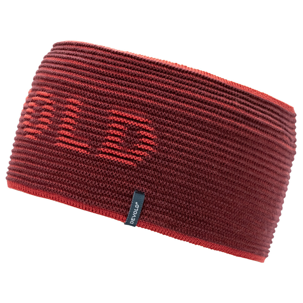 

Повязка на голову Devold Rib Logo Merino Headband, цвет Beauty