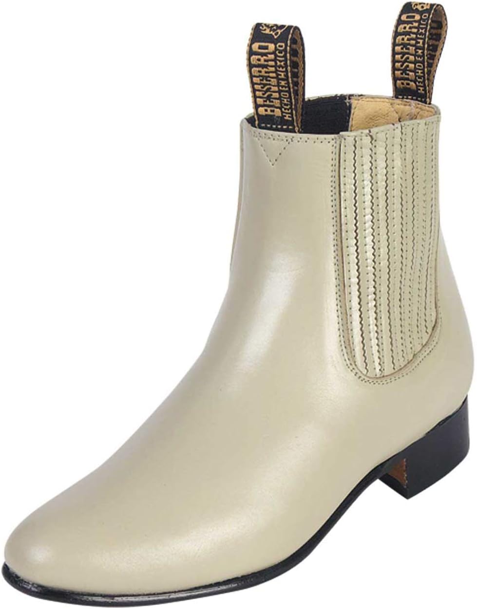 

Мужские сапоги El Besserro Botin Charro из натуральной кожи, кости Generic, Bone