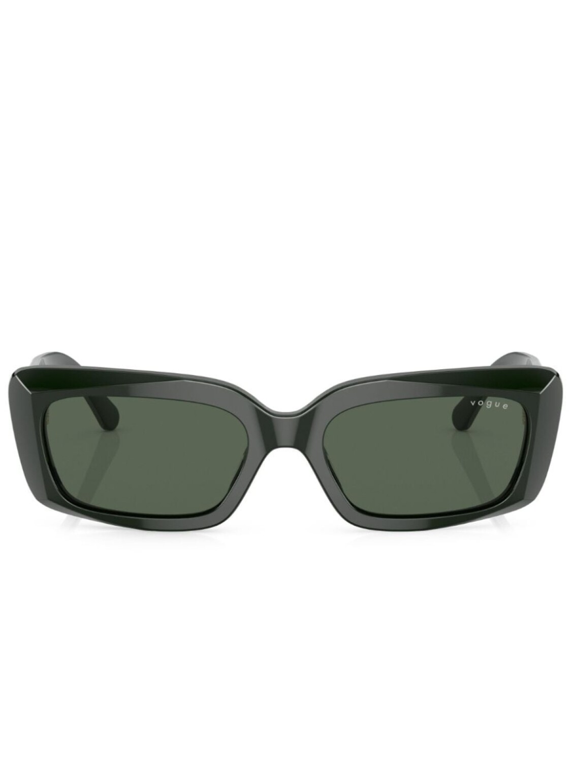 

Солнцезащитные очки в прямоугольной оправе Vogue Eyewear, зеленый