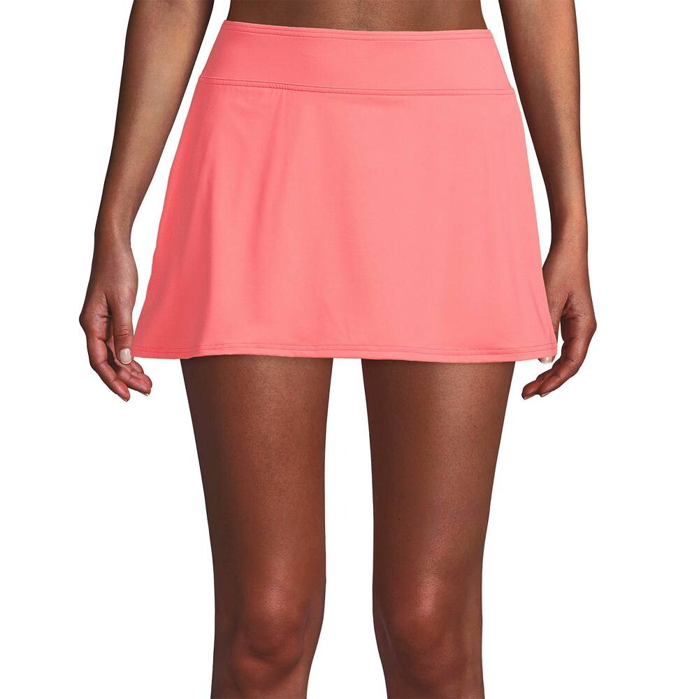 

Юбка для плавания Petite Lands' End UPF 50 с контролем живота, цвет Wood Lily