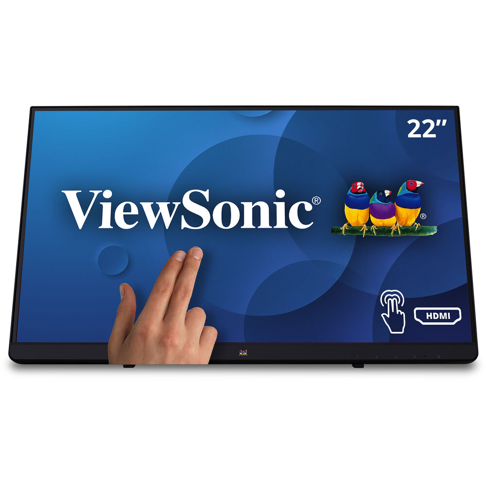 

Монитор ViewSonic TD2230 22 дюйма с соотношением сторон 16:9 и поддержкой мультисенсорной технологии IPS
