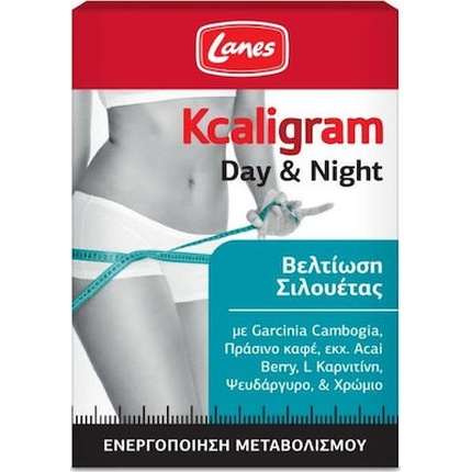 

Lanes Kcaligram Формула для похудения День Ночь - 60 таблеток Lane’S