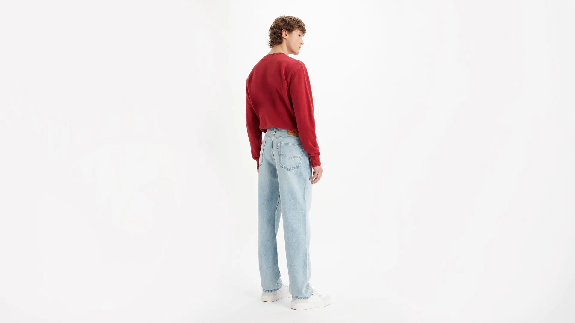 Мужские джинсы свободного кроя 550 Levi's, цвет Can't Stand the Rain - Light Wash - Non-Stretch — фото 3