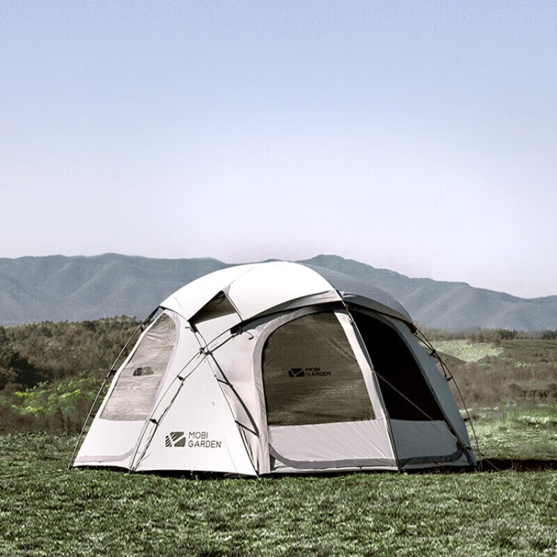 

Mobi Garden палатка для кемпинга, сферическая шаровая палатка, семейная, большая, Королевский замок + пакет на крышу 1 1