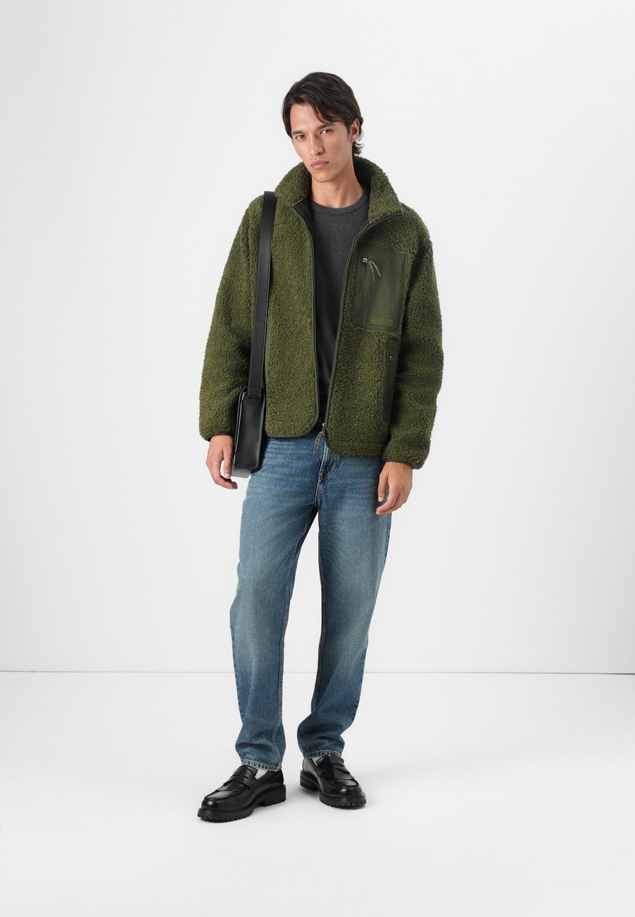 

Флисовая куртка Tommy Hilfiger ZIP THROUGH UNISEX, Huntsman Green/Green