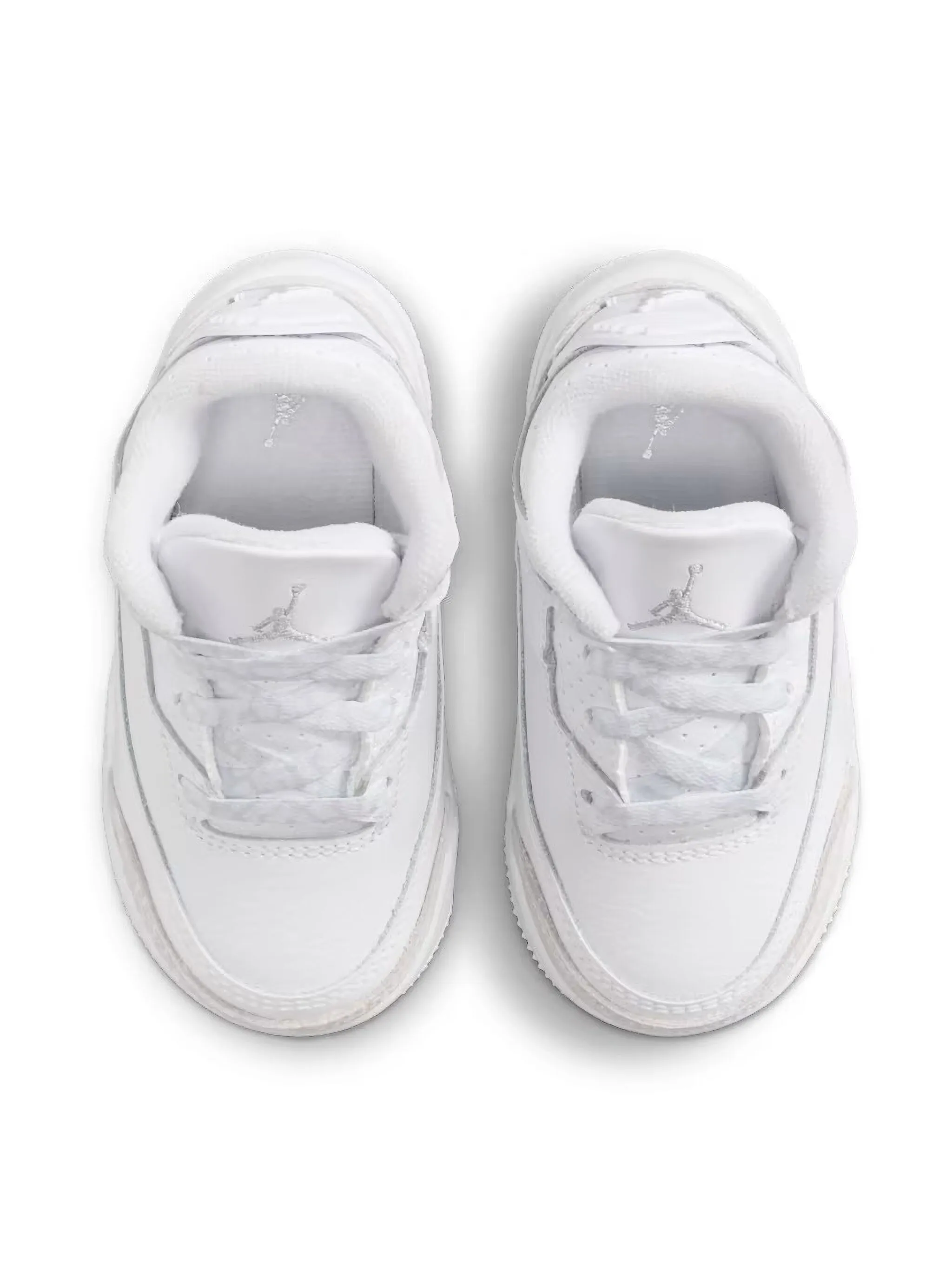 Кроссовки Air Jordan 3 Retro Pure Money Jordan Kids, белый — фото 2