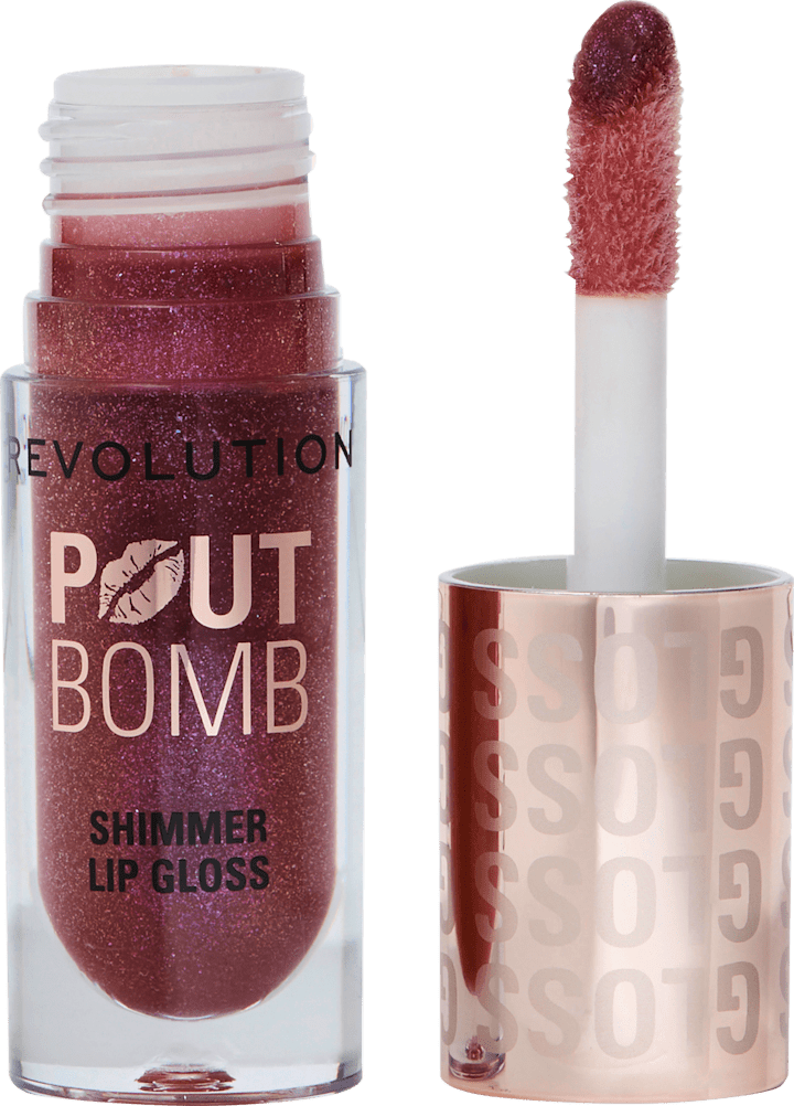 

Блеск для губ REVOLUTION Lipgloss Pout Bomb, Shimmer Berry Lustre, 4,5 ml