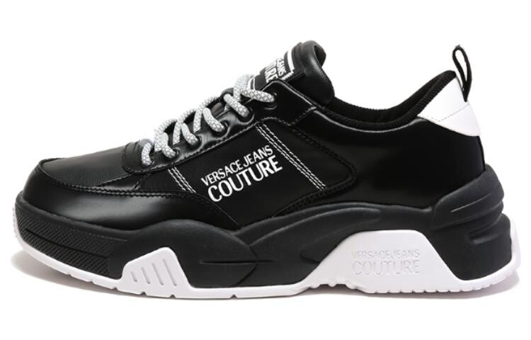

Кроссовки VERSACE JEANS Lifestyle Shoes Men Low-top Black, черный