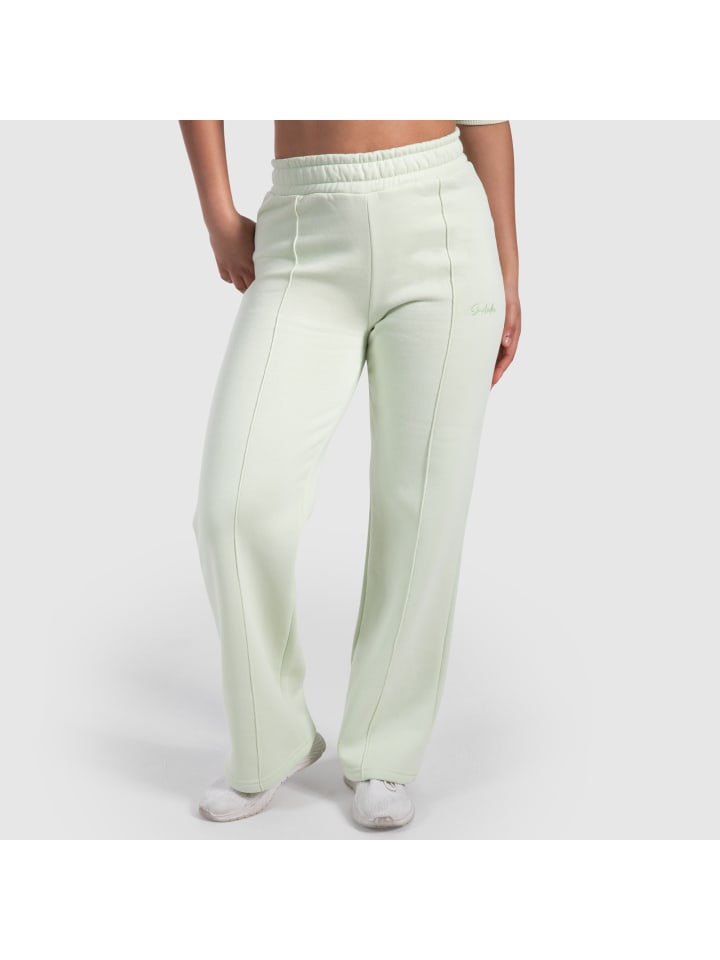 

SMILODOX Спортивные штаны Milea светло-зеленого цвета