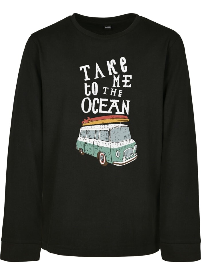 

Лонгслив Mister Tee Longsleeve, черный