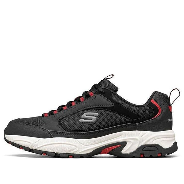 

Кроссовки alertness 'black white red' Skechers, черный