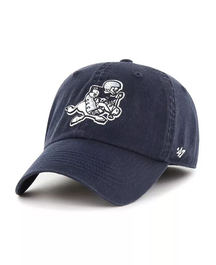 

Мужская темно-синяя потертая шляпа Dallas Cowboys Gridiron Classics Franchise Legacy приталенная шляпа '47 Brand