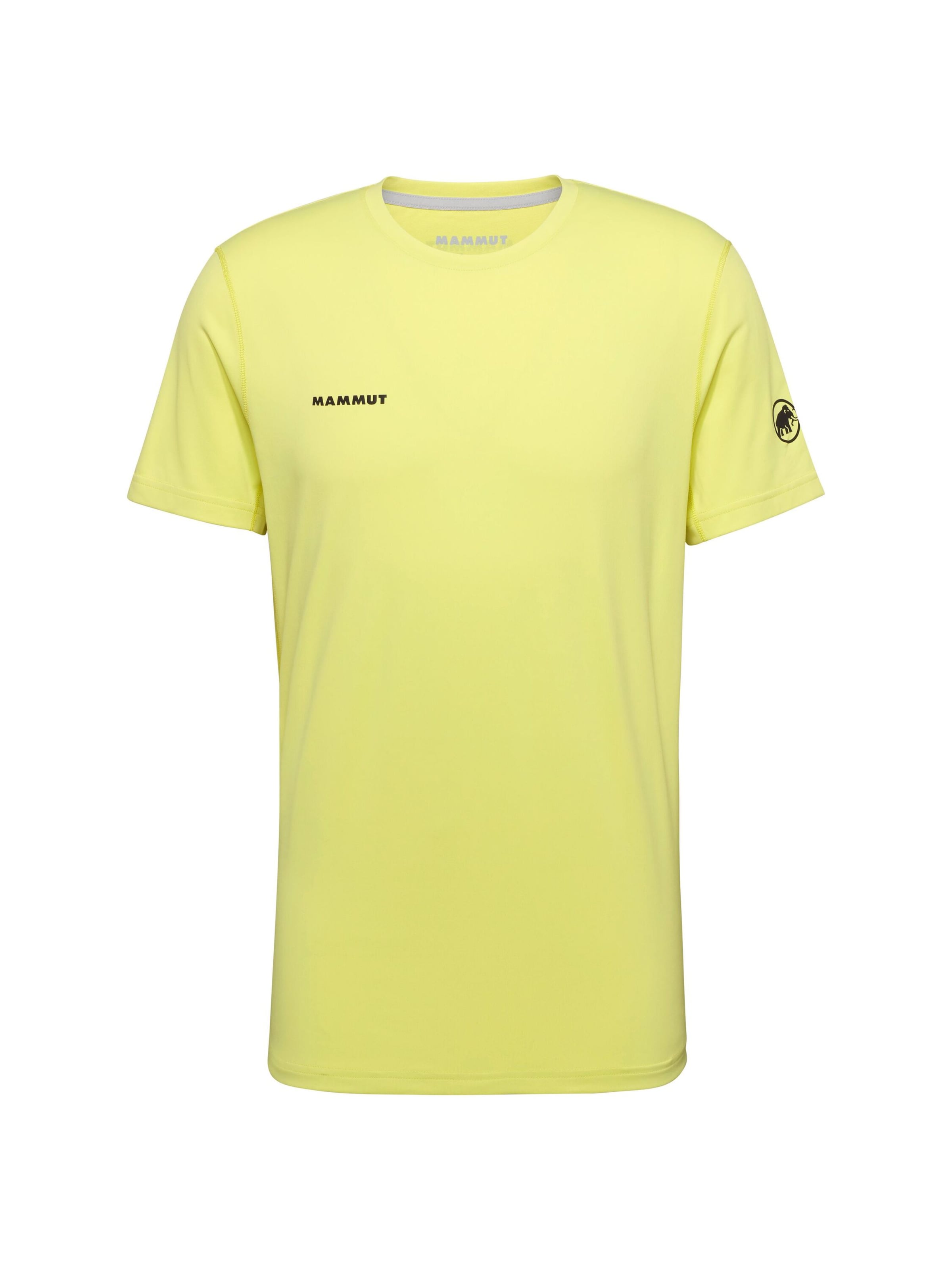 

MAMMUT Футболка Performance 'Selun' в светло-желтом цвете