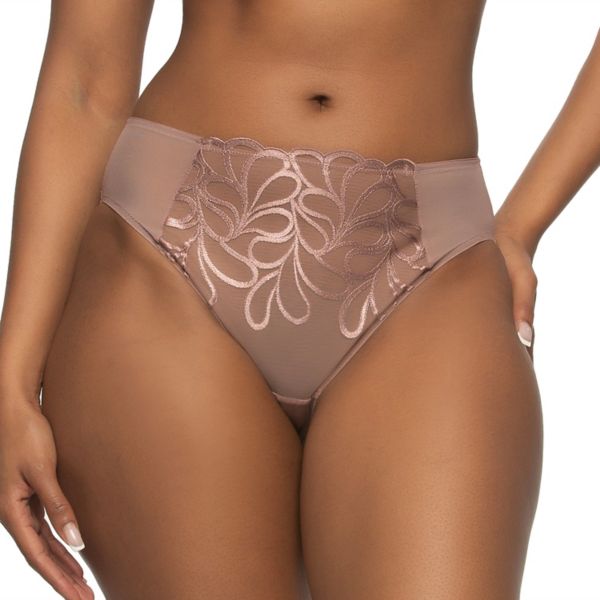 

Женские трусы-слипы Lotus с высокой посадкой 635088 Paramour By Felina, цвет rose tan