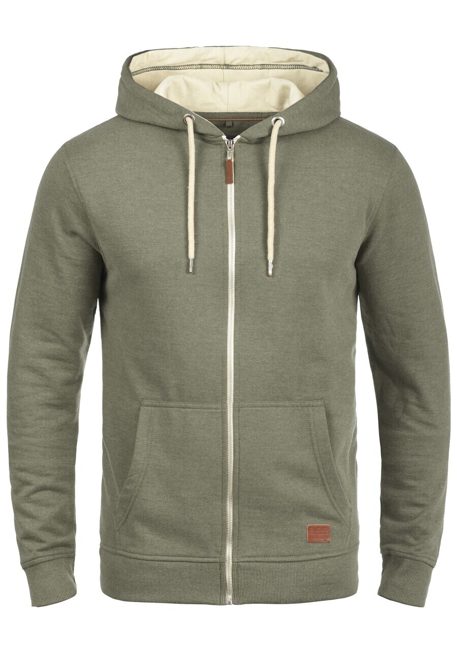 

Толстовка с капюшоном на молнии BLEND Zip-Up Hoodie Hulker, зеленый