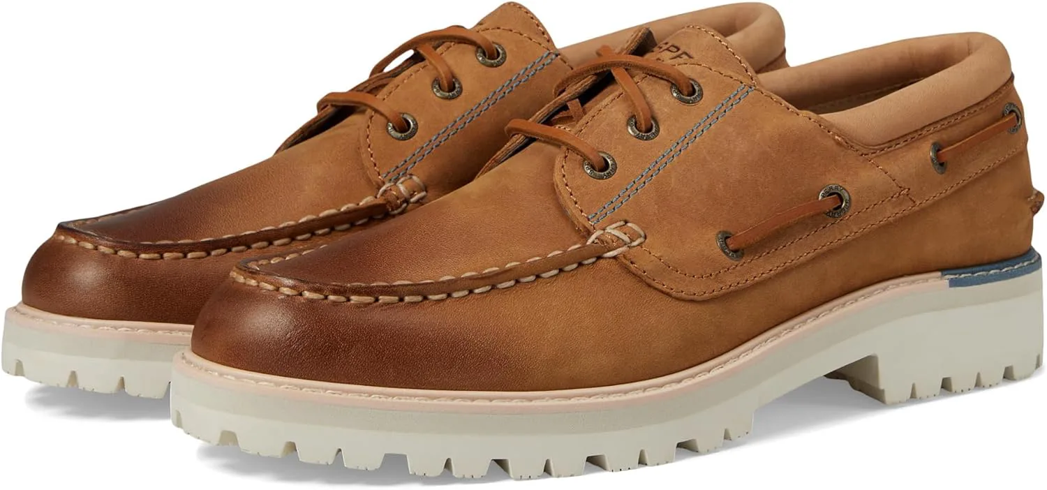 Мужские оригинальные лодочные туфли Sperry с 3 глазами — фото 3