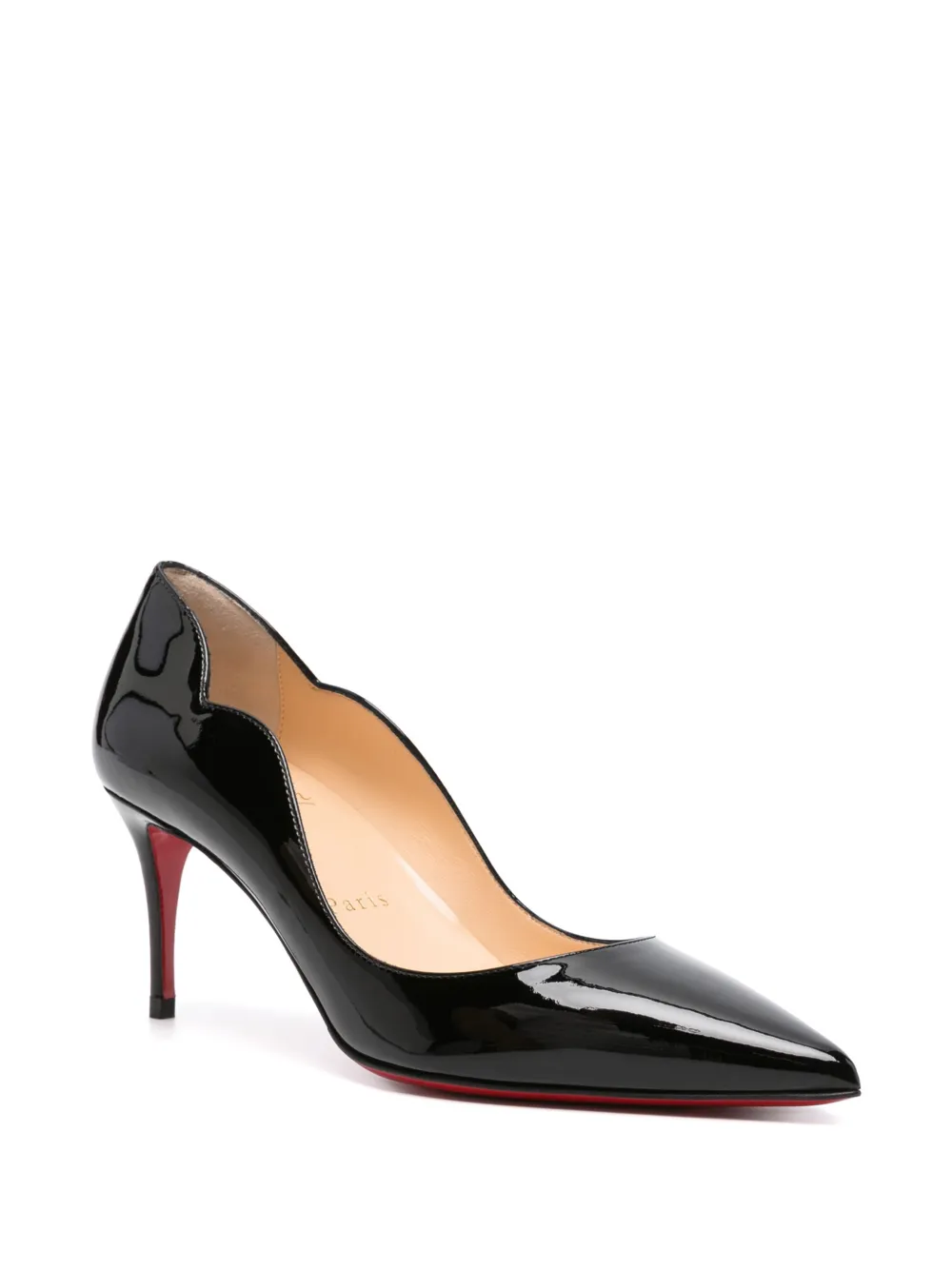 Лакированные туфли Hot Chick 70 Christian Louboutin, черный — фото 2