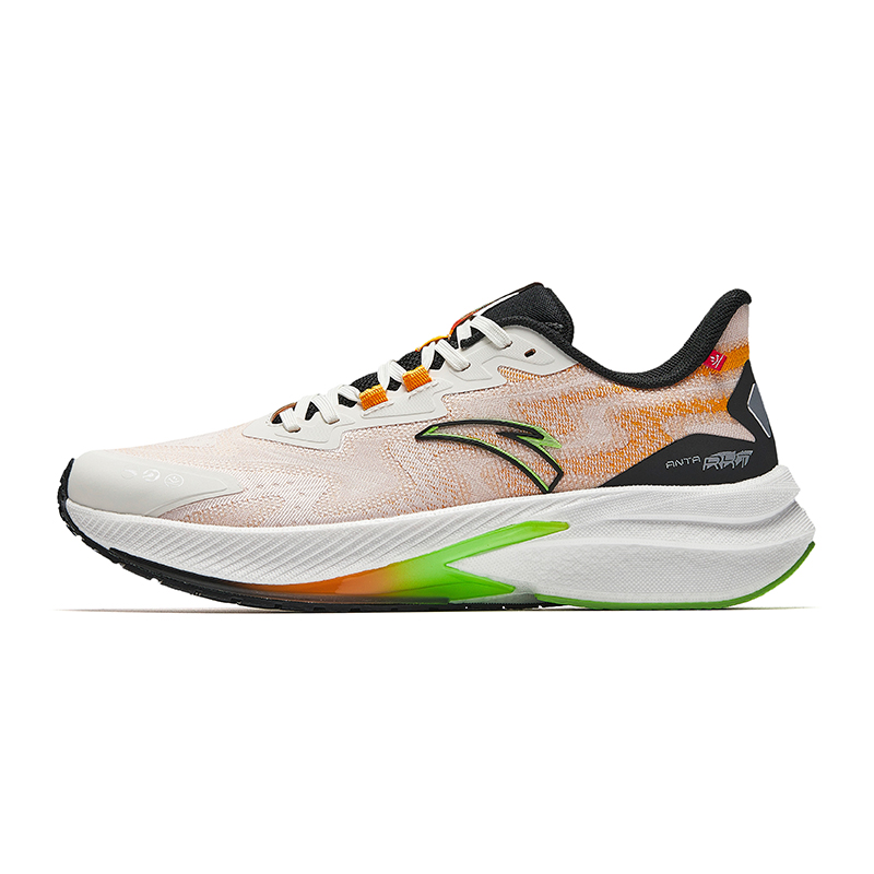 

Кроссовки мужские Rocket 5.0 низкие Ivory White / Sunrise Orange / Basic Black ANTA
