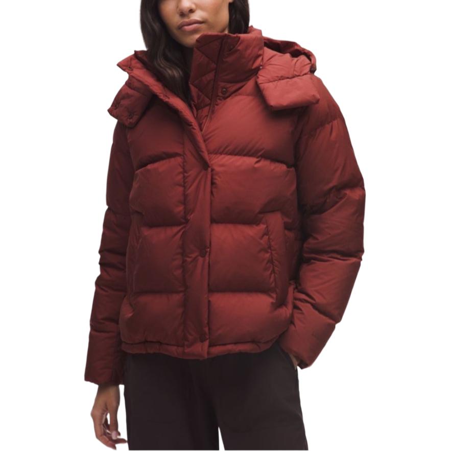 

Пуховая куртка Wunder Puff Series для женщин Lululemon, rockwood оранжевый/rowd