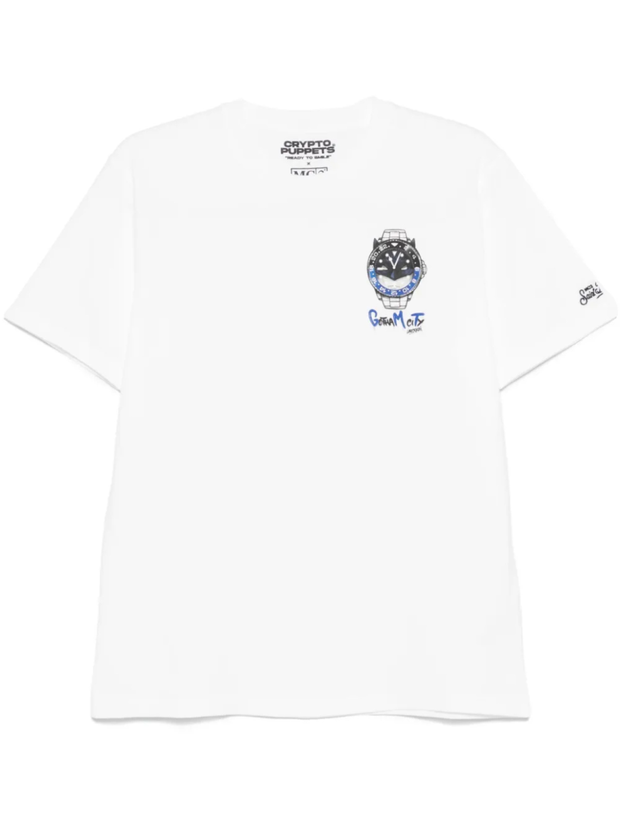 

Футболка с принтом Goth Watch MC2 Saint Barth, белый