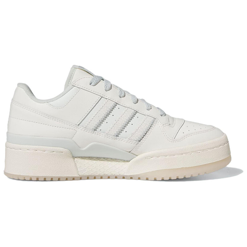 Женская обувь для скейтбординга adidas originals FORUM, White/Blue — фото 2