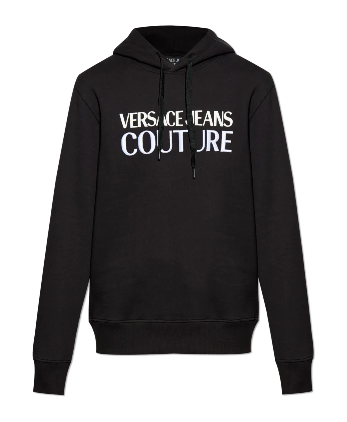 

Толстовка с капюшоном Versace Jeans Couture, черный